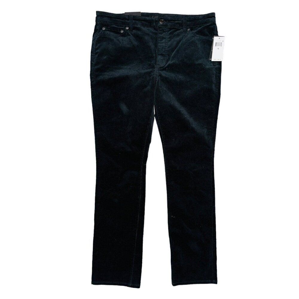 Ralph Lauren Black Corduroy Boot Cut Pants